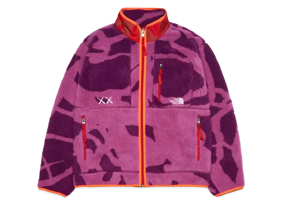 The North Face Kaws Fleece Jacket "Purple"