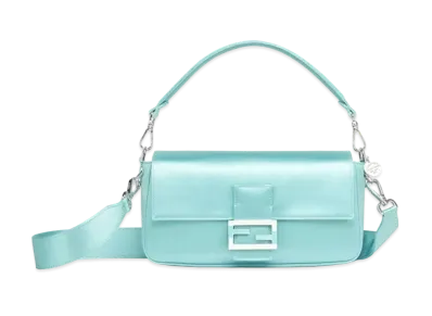 Tiffany & Co. x FENDI Baguette Bag Tiffany Blue Silk "Light Blue"
