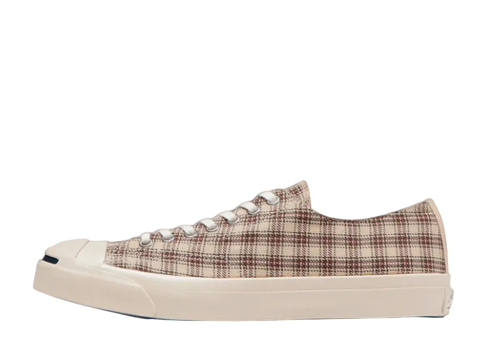 コンバース ジャックパーセル US チェック "ベージュ"