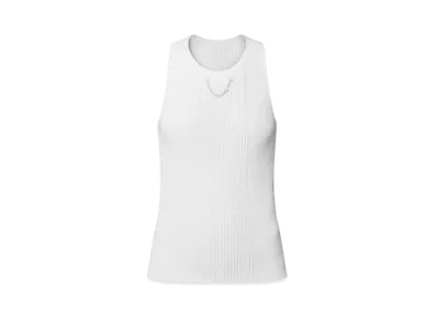 Louis Vuitton x Yayoi Kusama Ribbed Knit Tank Top "Blanc"