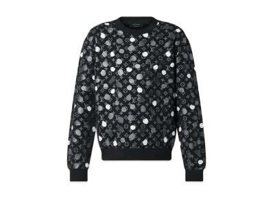 Louis Vuitton x Yayoi Kusama Painted Dots Printed Crewneck "Noir"
