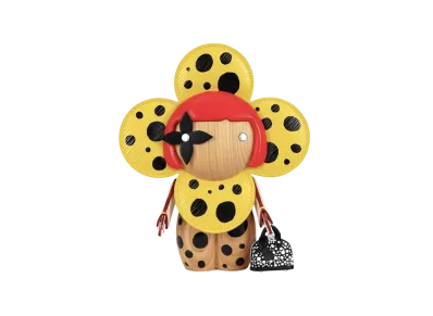 Louis Vuitton x Yayoi Kusama Infinity Dots Vivienne "Jaune/Noir"