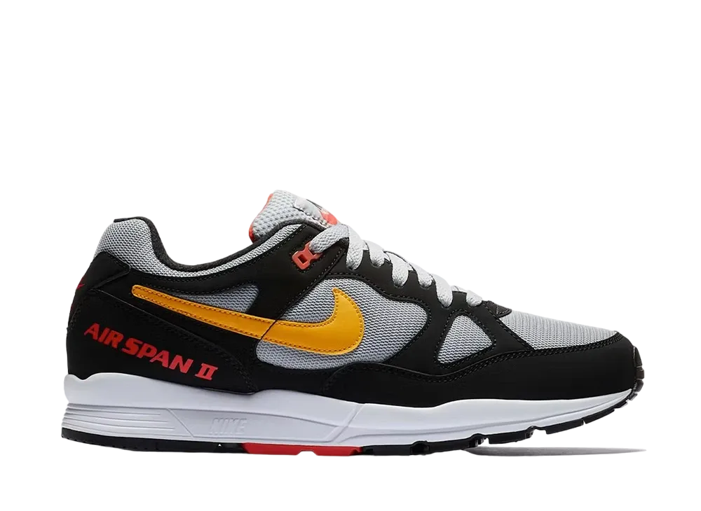 ナイキ エアスパン 2 "ブラック/イエロー オウカー"