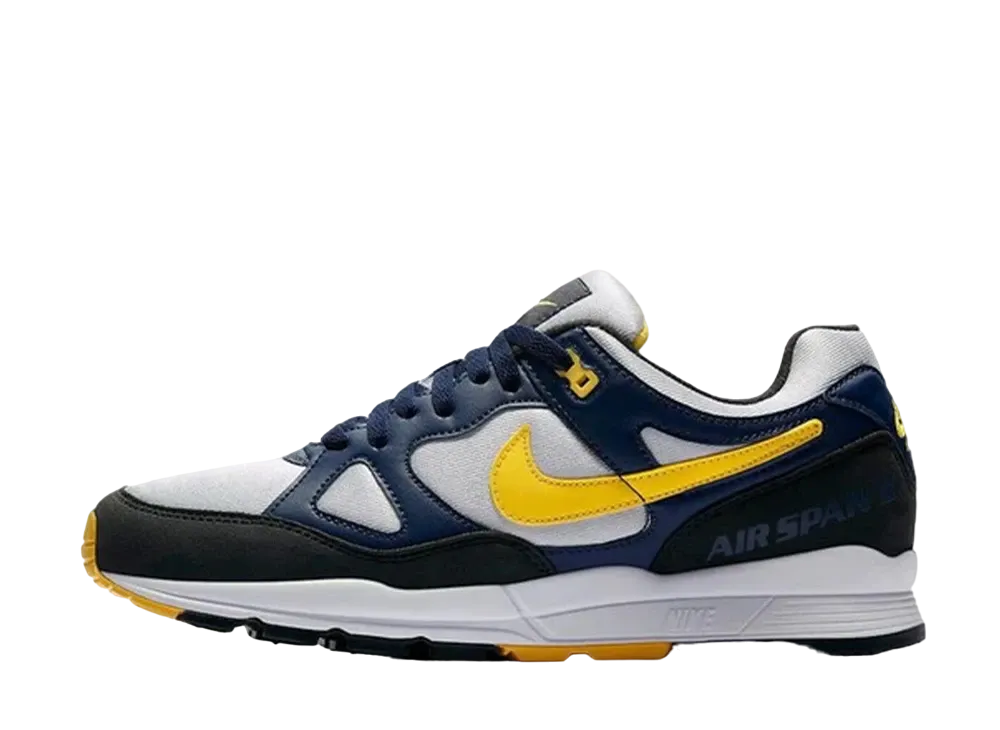 ナイキ エアスパン 2 "ミッドナイト ネイビー/ツアー イエロー"