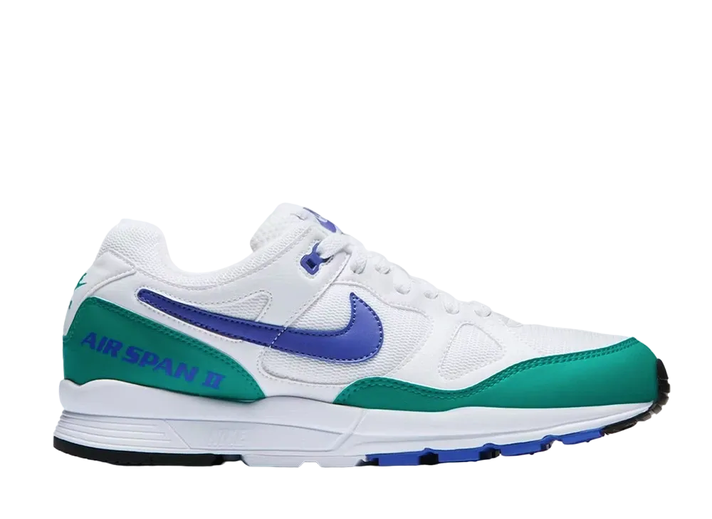 ナイキ エアスパン 2 "ホワイト/ネプチューン グリーン/パージアン バイオレット"