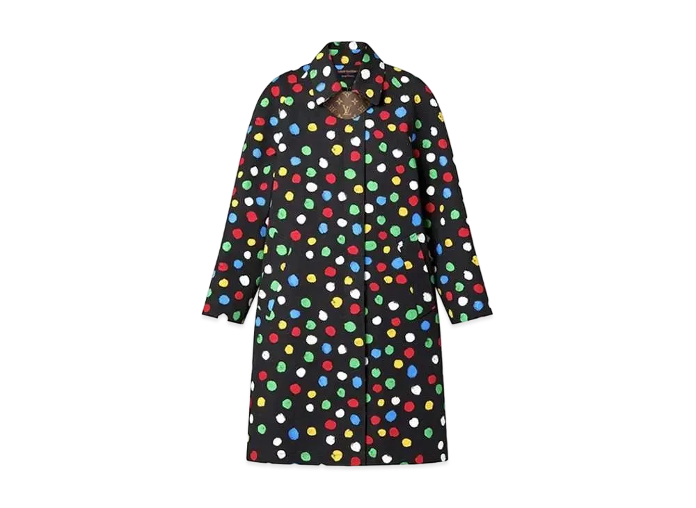 ルイヴィトン x 草間彌生 ペインティッド ドット トレンチコート (34