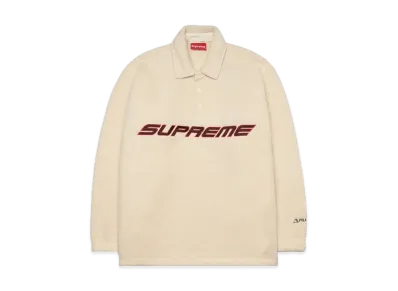 Supreme Polartec L/S Polo "Natural"