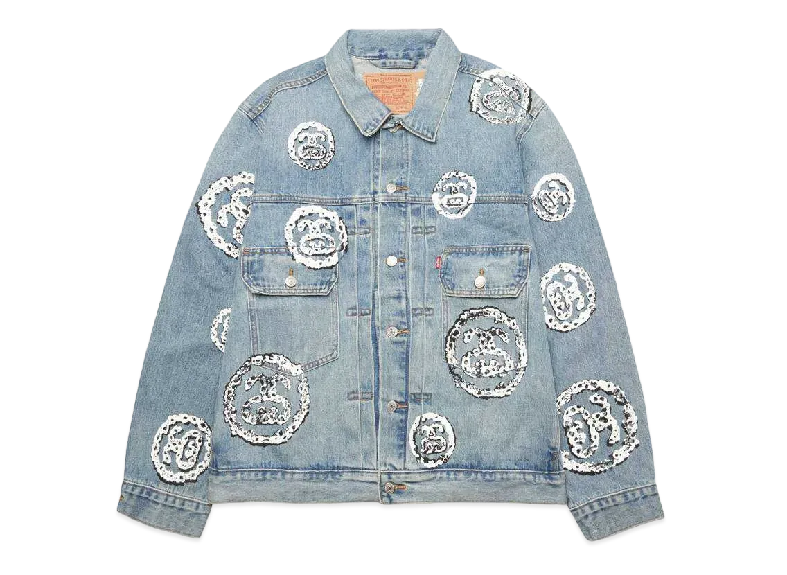 Stussy & Denim Tears Type 2 Jacket "Light Indigo" 8029026
