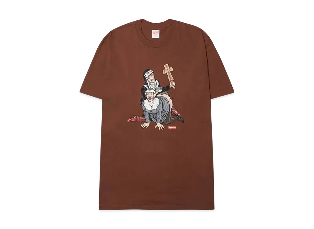 Supreme Nuns Tee "Brown"