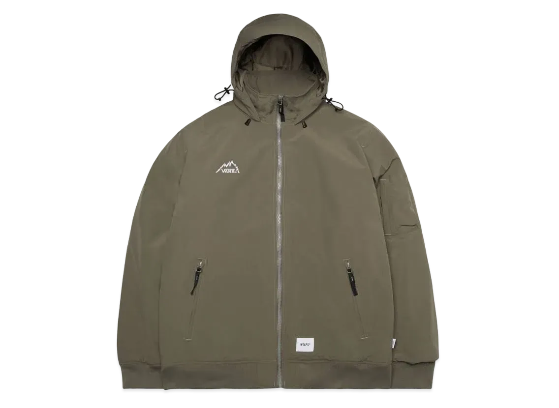 WTAPS x VAULT BY VANS ALPS / JACKET. NYLON. TUSSAH. 2LAYER. VANS "Olive Drab"