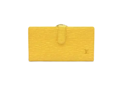 Louis Vuitton Continental Viennois Epi Leather "Tassili Yellow"