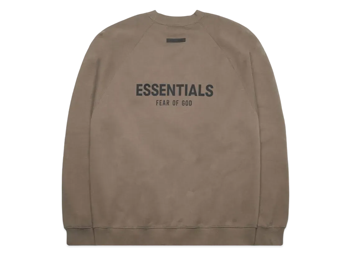 FEAR OF GOD ESSENTIALS Pull-Over Crewneck "Taupe"