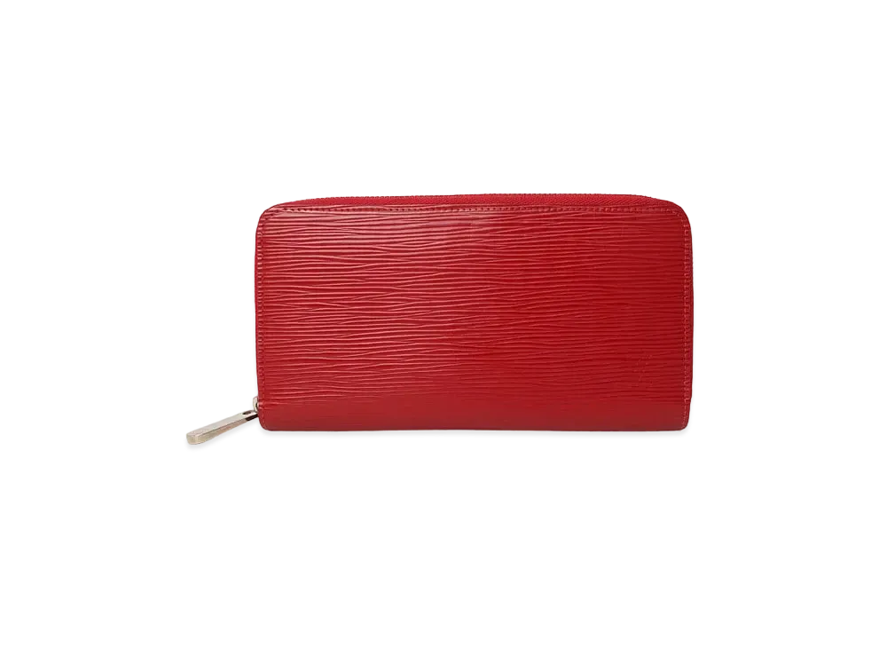 Louis Vuitton Zippy Wallet Epi Leather "Carmine"