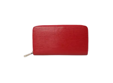 Louis Vuitton Zippy Wallet Epi Leather "Carmine"