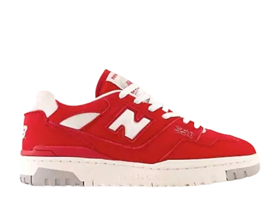New Balance 550 Suede Pack "Team Red"