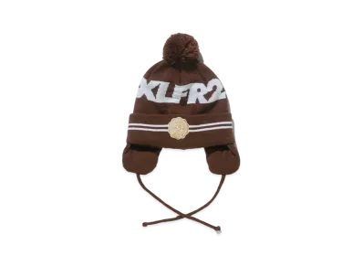 XLARGE x FR2 Ear Flap Beanie "Brown"