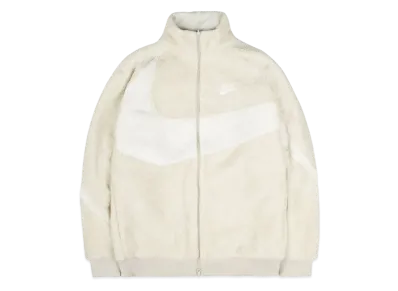 Nike Big Swoosh Boa Jacket "Light Bone/Sail"