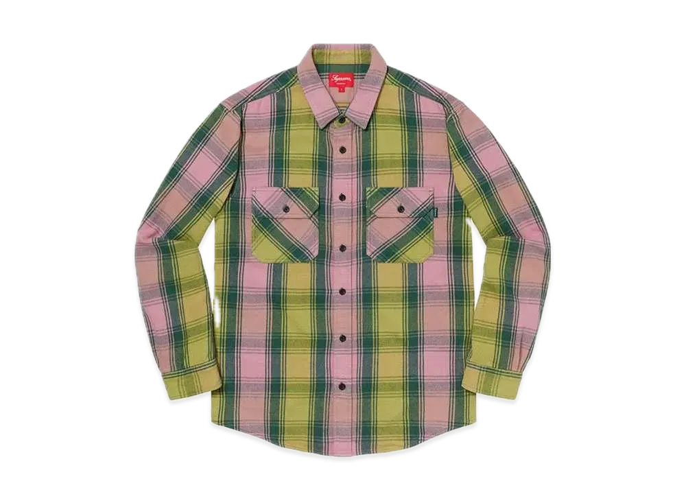 Supreme Heavyweight Flannel Shirt "Green"