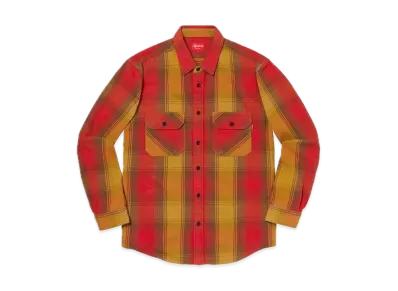Supreme Heavyweight Flannel Shirt "Red"