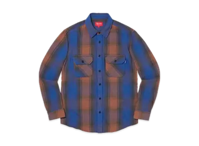 Supreme Heavyweight Flannel Shirt "Dusty Black"