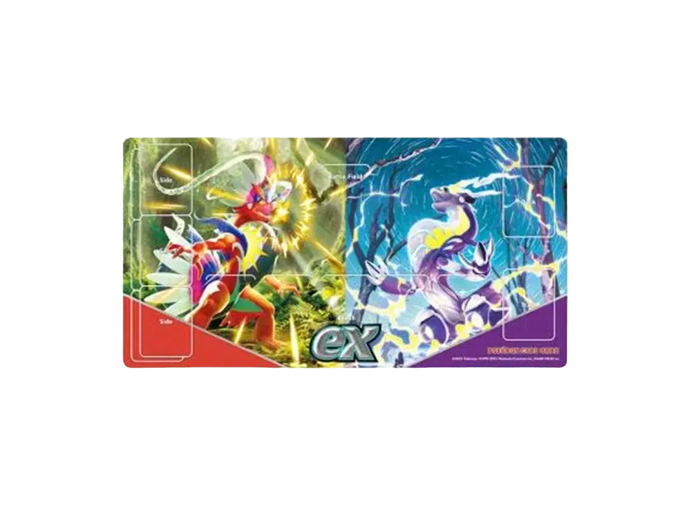 Pokemon Card Game Rubber Playing Mat Miraidon&Miraidon
