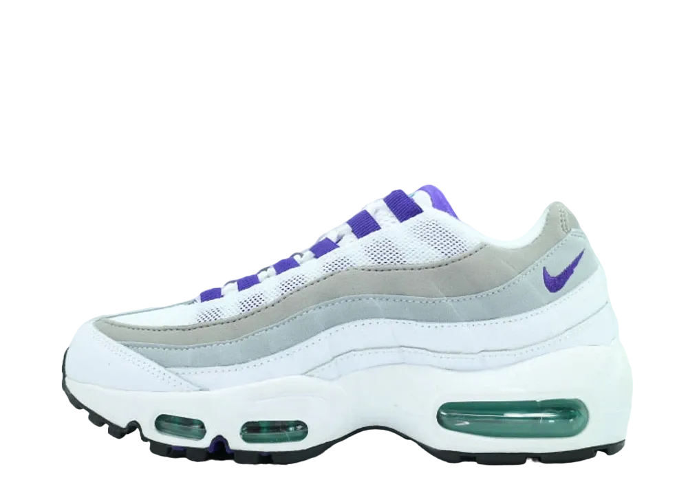 Nike Women's Air Max 95 "White/Court Purple/Emerald Green" (2015)