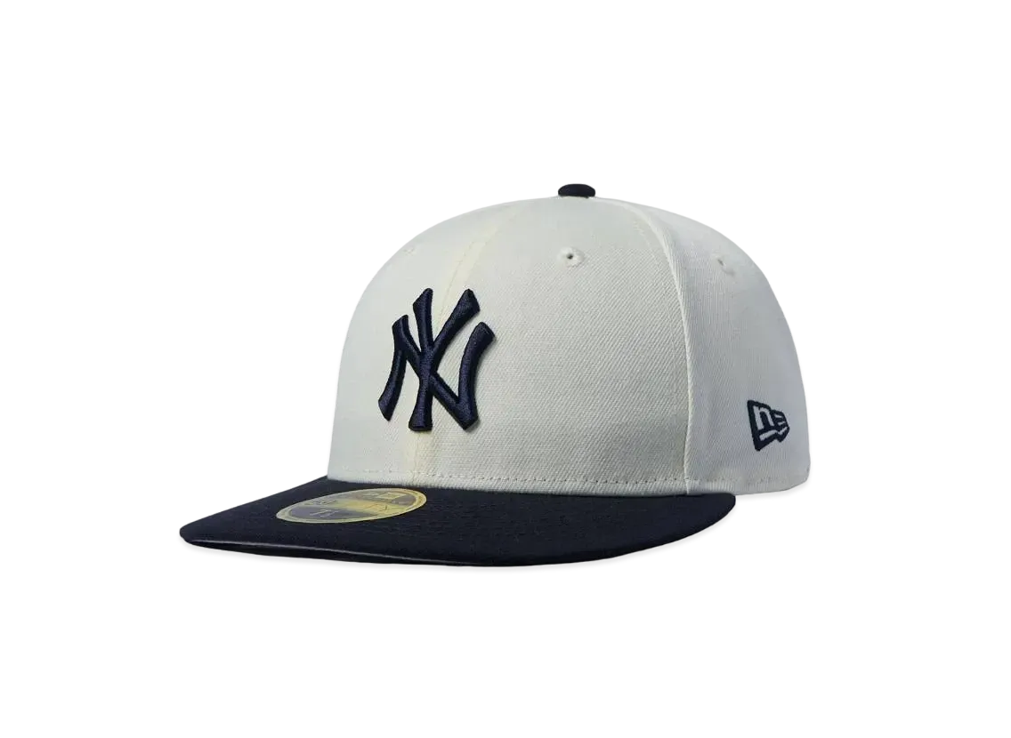 NEW ERA LP59FIFTY MLB 2-Tone New York Yankees "White Navy"