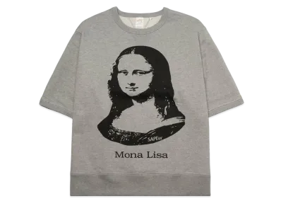 SAPEur S/S Sweat Mona Lisa "Vintage Gray"