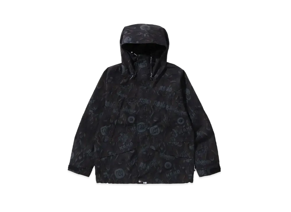A BATHING APE x NEIGHBORHOOD Snowboard Jacket "Black"