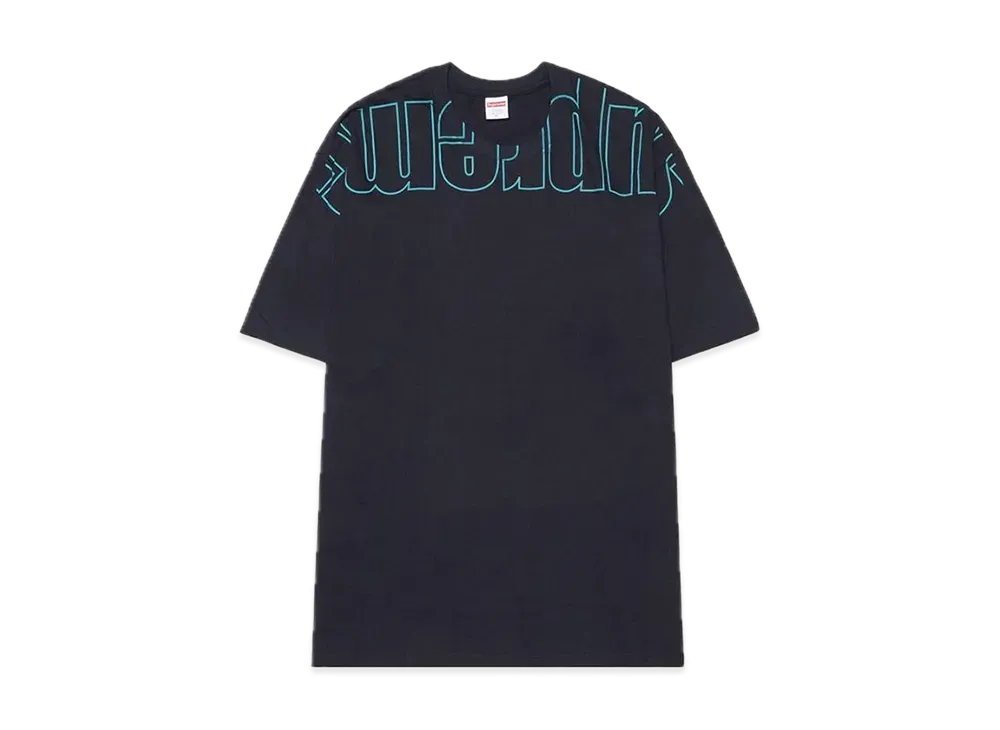Supreme Upside Down Tee "Navy"