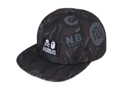 A BATHING APE x NEIGHBORHOOD Cap "Black"
