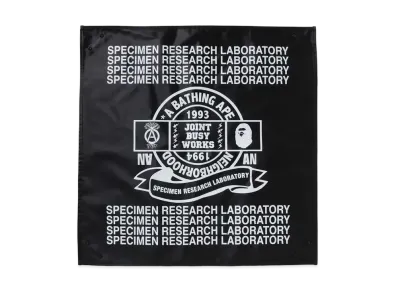 A BATHING APE x NEIGHBORHOOD Plant Sheet "Black"