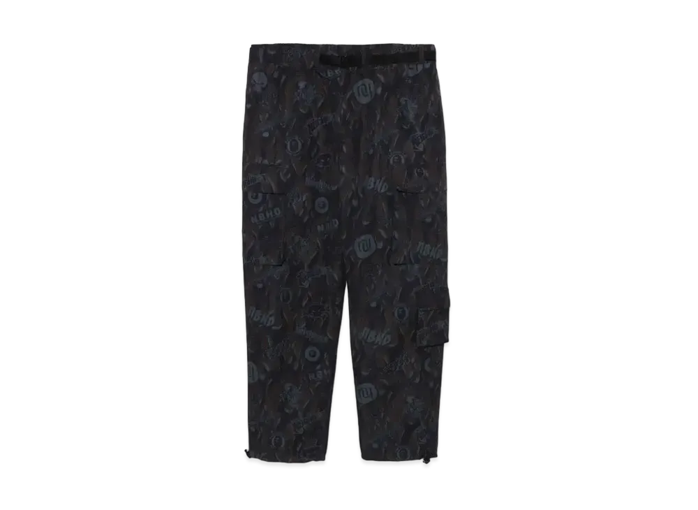 A BATHING APE x NEIGHBORHOOD Multi Pocket Track Pants "Black"