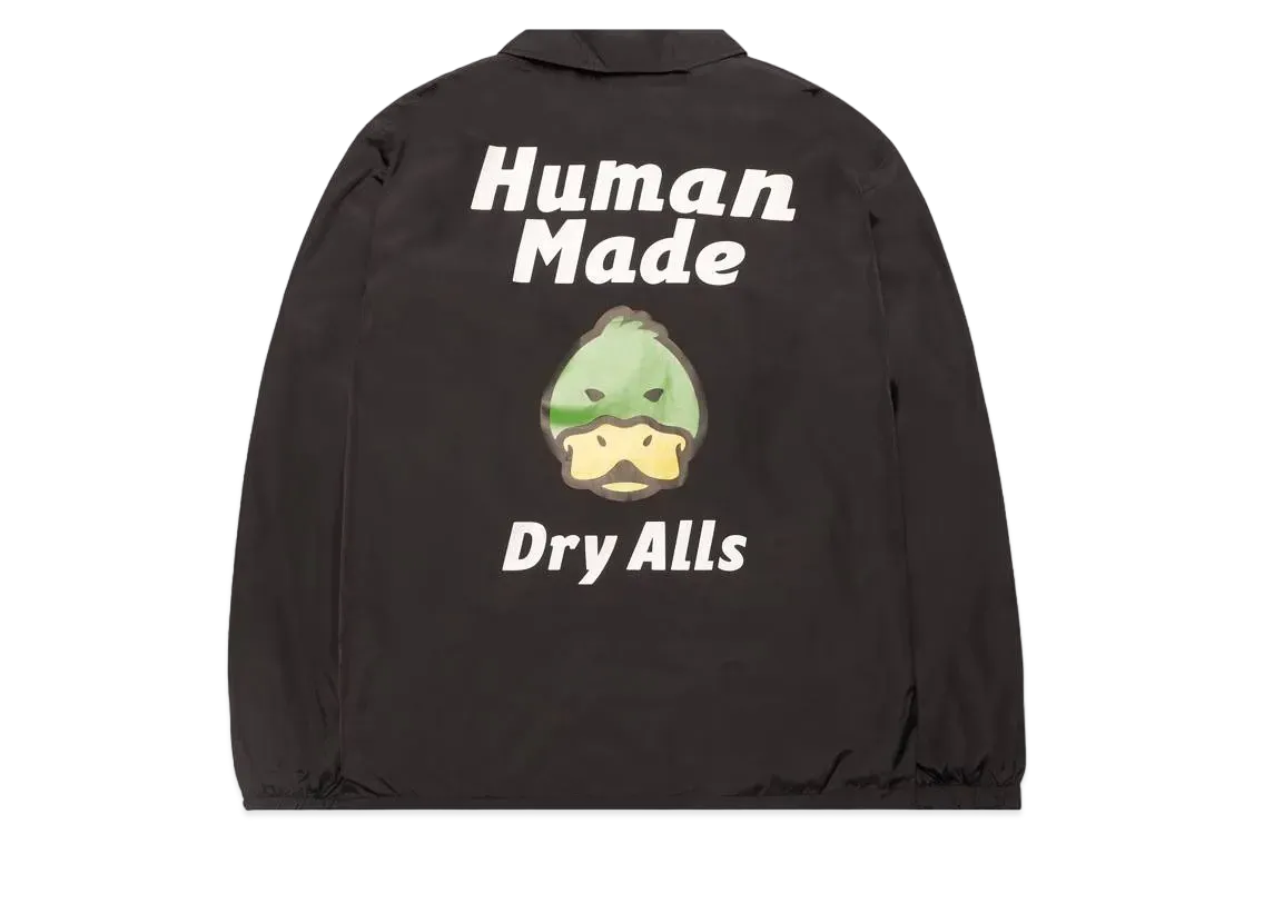 HUMAN MADE COACH JACKET "Black"