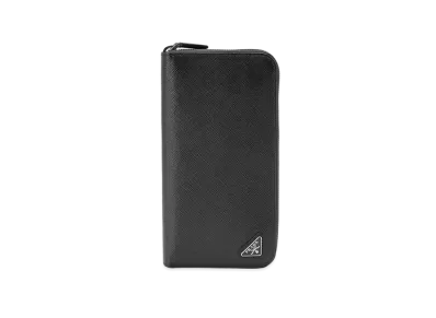 PRADA Saffiano Wallet "Black"