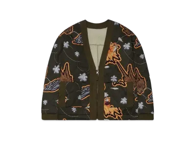 P.A.M. OFF THE TRACK RECYCLED LINER JACKET "ERMINE"