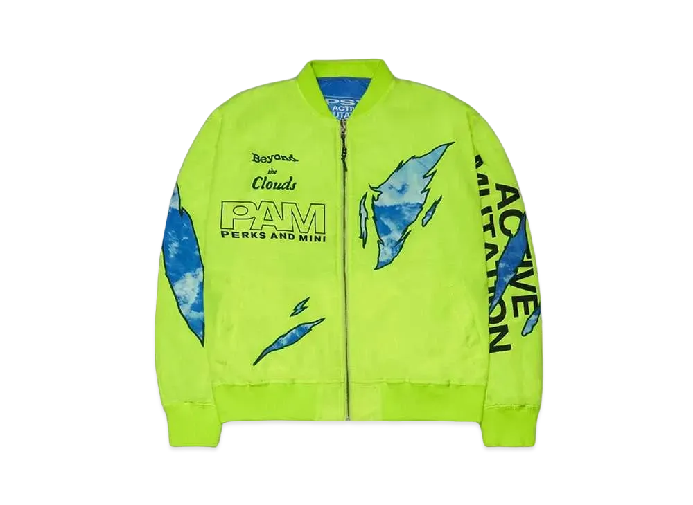 P.A.M. BEYONDE BOMBER JACKET "FLURO"