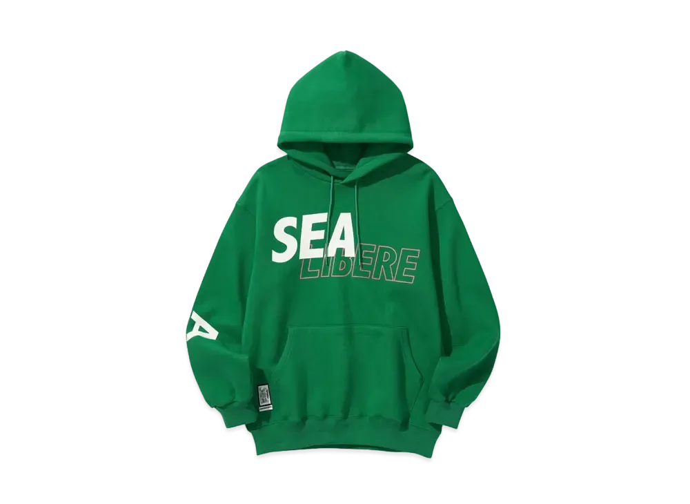libere  SEA  パーカー WIND AND SEA XL水色 フーディー LIBERE PULLOVER HOODIE&frasl;パーカー&frasl;XL