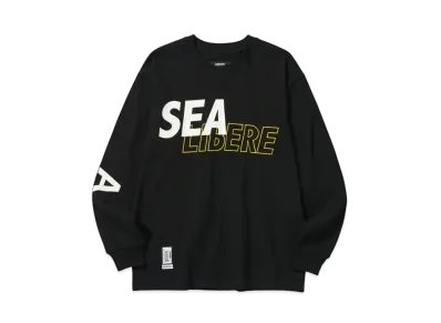 WIND AND SEA x LIBERE LS Tee "Black"