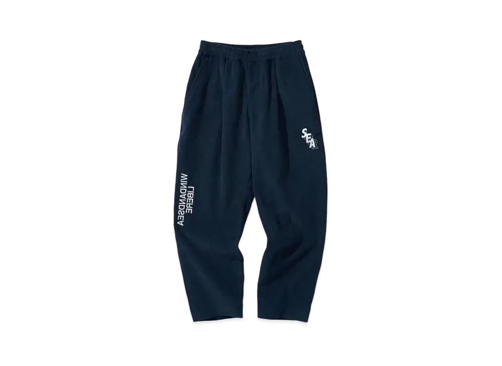 WIND AND SEA x LIBERE Wide Easy Pants "Navy"