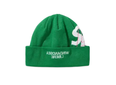 WIND AND SEA x LIBERE Beanie "Green"