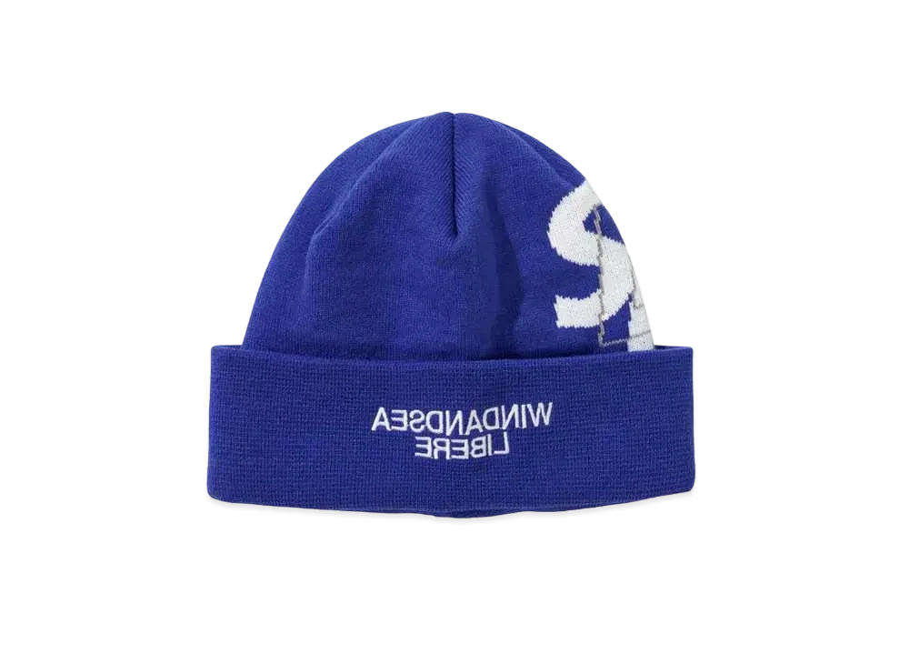 WIND AND SEA x LIBERE Beanie "Royal Blue"