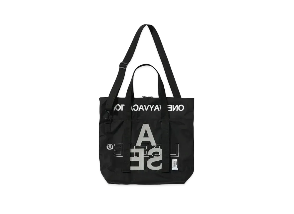 WIND AND SEA x LIBERE Tote Bag "Black"