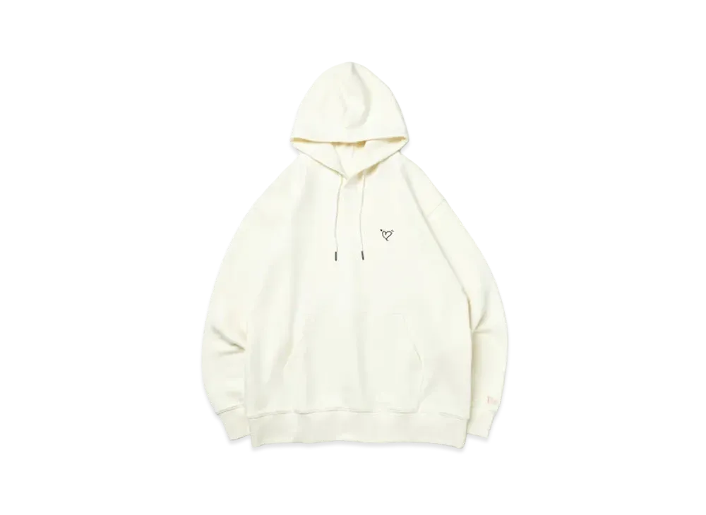 NEW ERA x Genki Iwahashi Fleece Oversized Sweat Pullover Hoodie "Off White"
