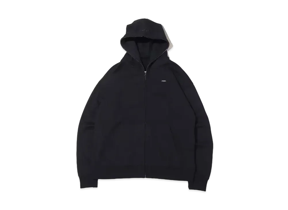 atmos Small Box Logo Zip Up Hoodie "Black"