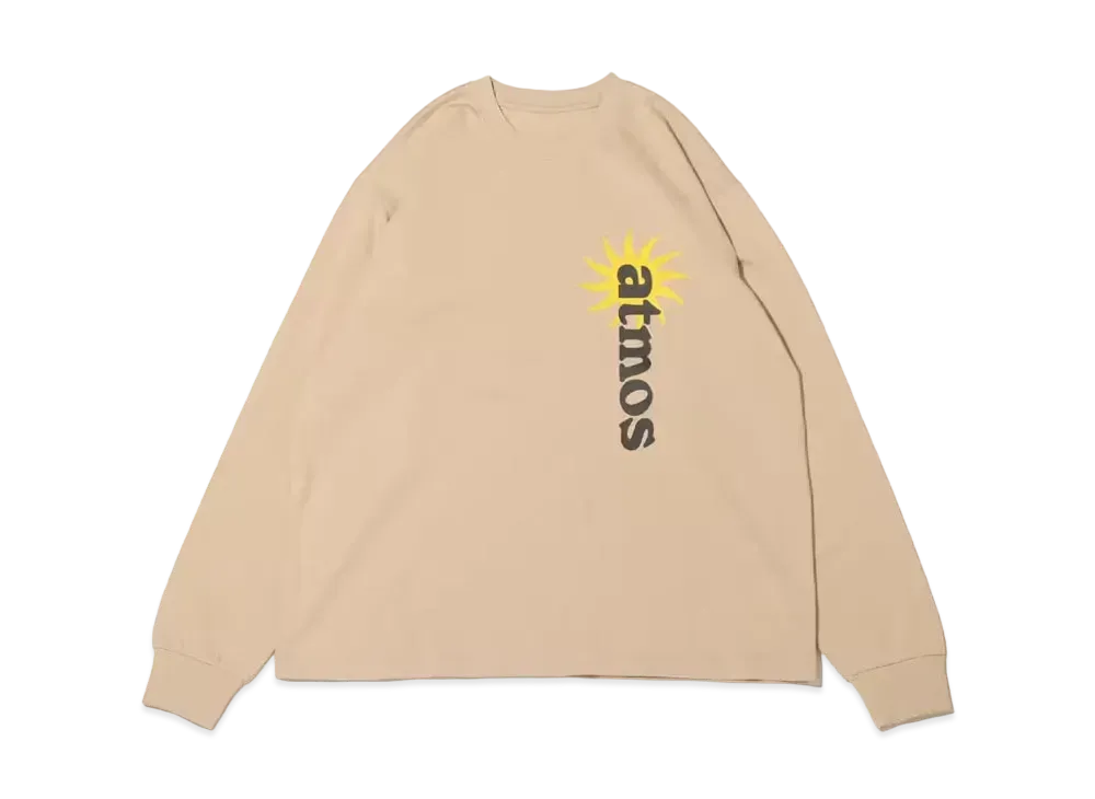 atmos Sun Logo L/S "Beige"