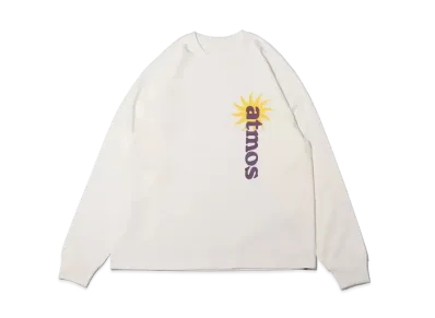 atmos Sun Logo L/S "White"