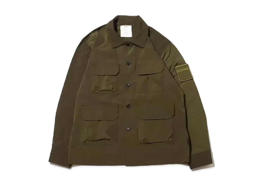 atmos Nylon Field Shirts "Olive"