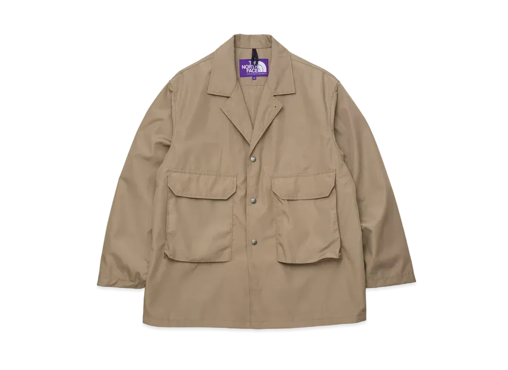 The North Face PURPLE LABEL Polyester Wool Ripstop Trail Jacket "Beige"