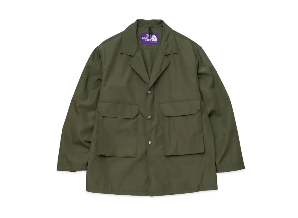 The North Face PURPLE LABEL Polyester Wool Ripstop Trail Jacket "Olive"
